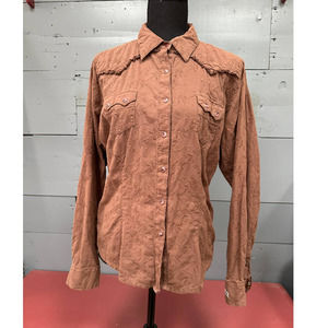 Twenty X brown western shirt